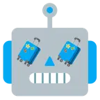 Roboter + Gepäck