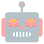 Roboter + Lotusblüte