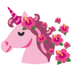 Einhorn + Hibiskus