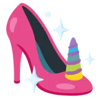 Einhorn + Stöckelschuh