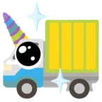 Einhorn + Lieferwagen