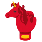 Einhorn + Boxhandschuh