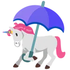 Einhorn + Regenschirm