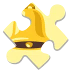 pezzo di puzzle + campana