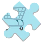 pezzo di puzzle + carrello