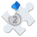 pezzo di puzzle + medaglia d’argento