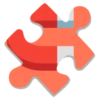 pezzo di puzzle + calamita