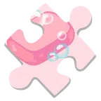 pezzo di puzzle + sapone