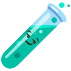 provetta + faccina con sorrisetto
