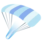 Fallschirm + Komet