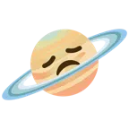 Ringplanet + enttäuschtes Gesicht