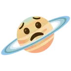 Ringplanet + besorgtes Gesicht