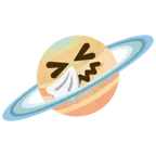 Ringplanet + niesendes Gesicht