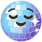 palla da discoteca + faccina sollevata