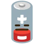 batteria scarica + faccina inespressiva