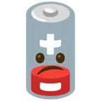 batteria scarica + faccina confusa