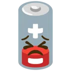 batteria scarica + faccina perseverante