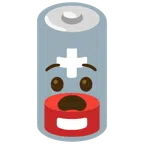 batteria scarica + faccina angosciata