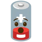 batteria scarica + faccina sorpresa