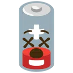 batteria scarica + faccina frastornata