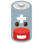 batteria scarica + faccina senza bocca
