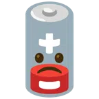batteria scarica + faccina leggermente imbronciata