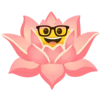 Lotusblüte + Strebergesicht