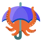 ombrello + polpo