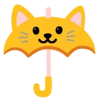 ombrello + muso di gatto