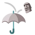 ombrello + Moai