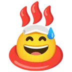 sorgenti termali + faccina con sorriso e goccia di sudore