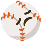 palla da baseball + faccina delusa