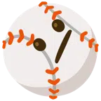 palla da baseball + faccina perplessa