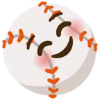 palla da baseball + faccina sorridente