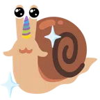 Einhorn + Schnecke