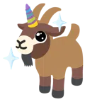 Einhorn + Ziege
