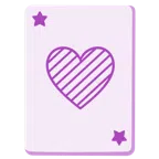jolly + cuore viola