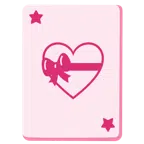 jolly + cuore con fiocco