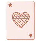 jolly + cuore marrone