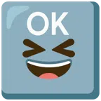 OK按钮 + 斜眼笑