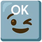 OK按钮 + 眨眼