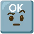 OK按钮 + 挑眉