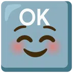 OK按钮 + 微笑