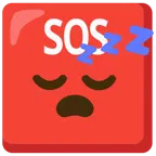 pulsante SOS + faccina che dorme