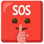 pulsante SOS + faccina che zittisce