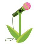 Tulpe + Mikrofon