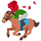 rosa + caballo