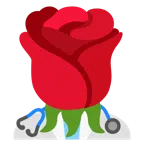 rosa + estetoscopio