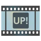 pellicola cinematografica + pulsante UP!