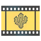 pellicola cinematografica + cactus
